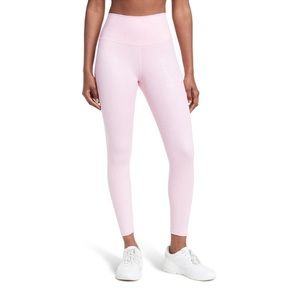 NWT Carbon38 Metallic Snake High Rise 7/8 Legging - M - Pink